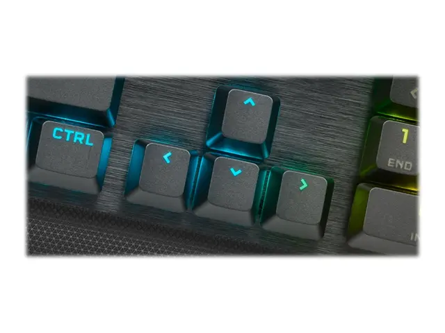 CORSAIR Gaming K100 RGB - Tastatur - bakgrunnsbelyst - USB - Nordi...