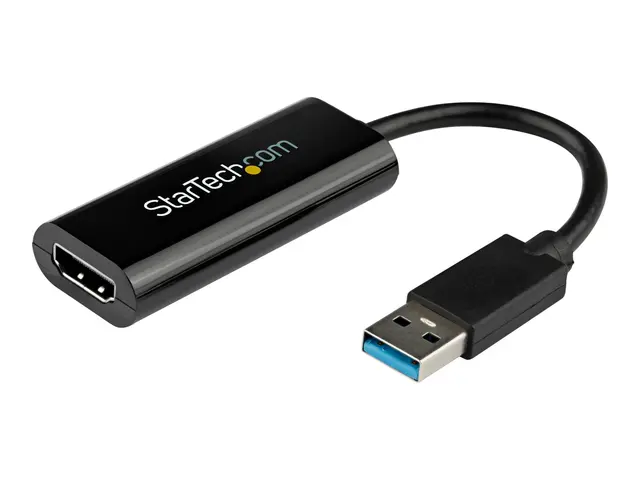 StarTech.com USB 3.0 to HDMI Adapter, 1080p (1920x1200), Slim/Comp...
