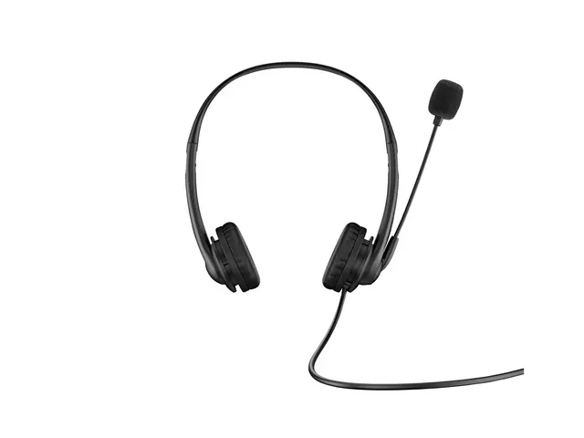 HP G2 - Hodesett on-ear kablet USB skyggesvart