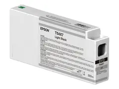 Epson T54X7 - 350 ml - lys svart - original blekkpatron - for SureColor SC-P6000, SC-P7000, SC-P7000V, SC-P8000, SC-P9000, SC-P9000V
