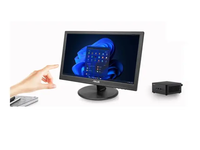 ASUS VT169HE - LED-skjerm 16" (15.6" synlig) berøringsskjerm 1920 ...