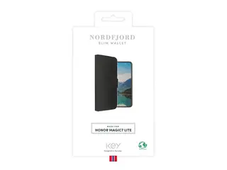 KEY Nordfjord - Lommebok for mobiltelefon svart - for Honor Magic7 Lite