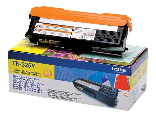 Brother TN325Y - Gul - original - tonerpatron - for Brother DCP-90...