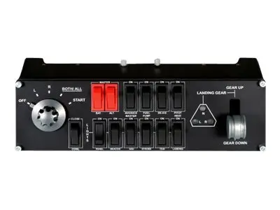 Logitech Flight Switch Panel - Instrumentpanel for flyvningssimula...