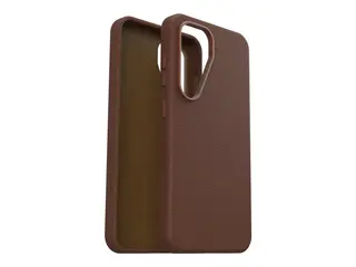 OtterBox Symmetry Series - Baksidedeksel for mobiltelefon kaktuslær - rik adobe (brun) - for Samsung Galaxy S25