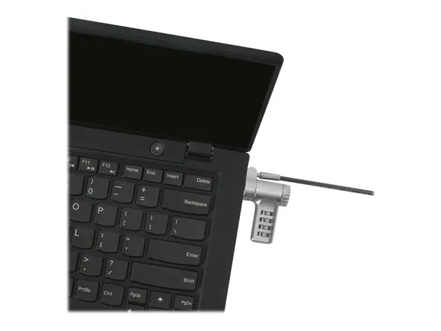 Targus DEFCON - Sikkerhetskabellås sølv 2 m