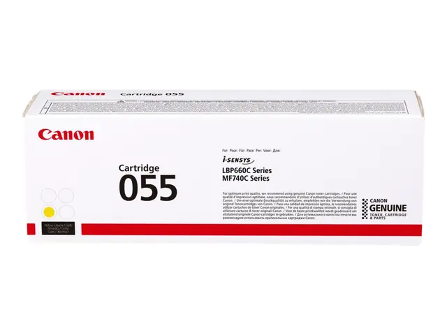 Canon 055 - Gul - original - tonerpatron - for imageCLASS LBP664, ...
