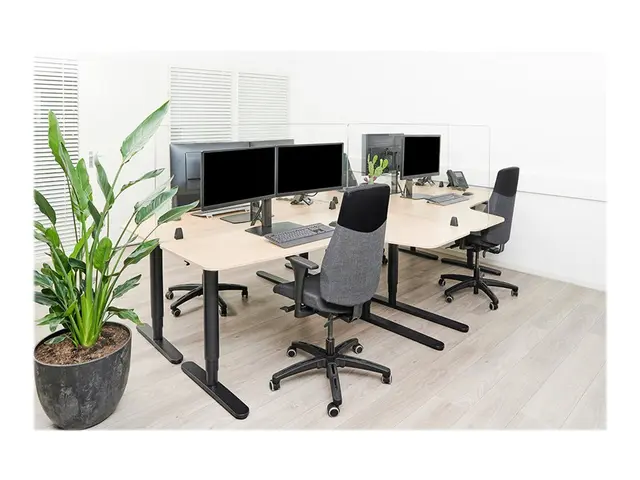 Neomounts NS-GLSPROTECT120 - Partisjonsskjerm skrivebordsmonterbar...