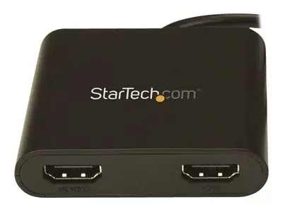StarTech.com USB 3.0 to Dual HDMI Adapter, 1x 4K 30Hz & 1080p, Ext...