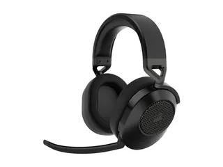 CORSAIR Gaming HS65 WIRELESS - Hodesett - full størrelse Bluetooth / 2,4 GHz radiofrekvens - trådløs - karbon