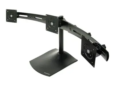Ergotron DS100 Triple-Monitor Desk Stand - Stativ - for 3 LCD-skje...