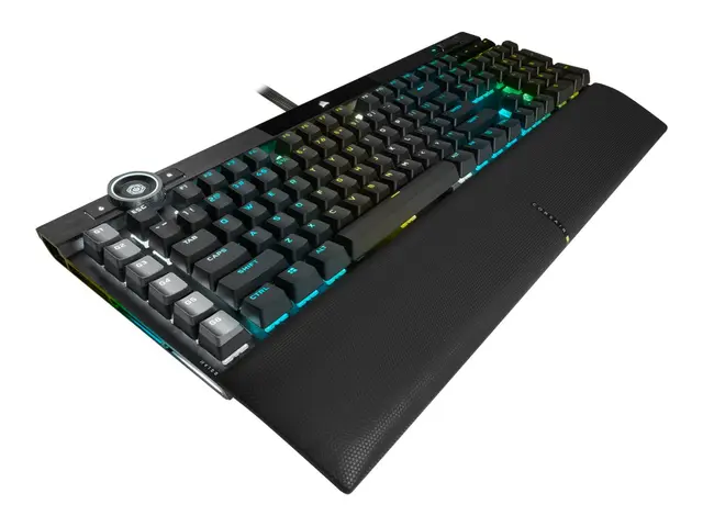 CORSAIR Gaming K100 RGB - Tastatur - bakgrunnsbelyst - USB - Nordi...