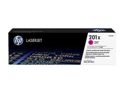 HP 201X - Høy ytelse magenta original LaserJet tonerpatron (CF403X...