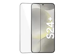 Key Eco - Skjermbeskyttelse for mobiltelefon kant-til-kant - 2.5D - glass - rammefarge svart - for Samsung Galaxy S24+