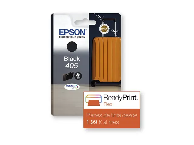 Epson 405 - 7.6 ml - svart - original - blekkpatron - for WorkForc...