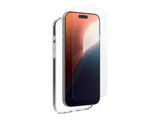iFrogz Defence - Baksidedeksel for mobiltelefon blank - med Skjermbeskytter i herdet glass - for Apple iPhone 16 Pro Max