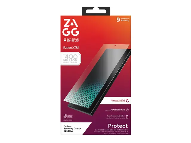 ZAGG InvisibleShield Fusion XTR4 - Skjermbeskyttelse for mobiltele...