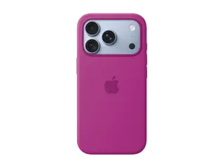 Apple - Beskyttende deksel for mobiltelefon MagSafe-samsvar - silikon - magenta - for iPhone 18 Pro