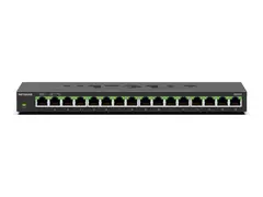 NETGEAR GS316v3 - Switch - ikke-styrt - 16 x 10/100/1000 stasjonær, veggmonterbar