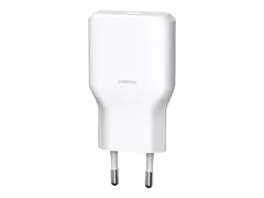 Unisynk - Str&#248;madapter - slank - 36 watt PD 3.0, USB BC 1.2 (24 pin USB-C) - hvit