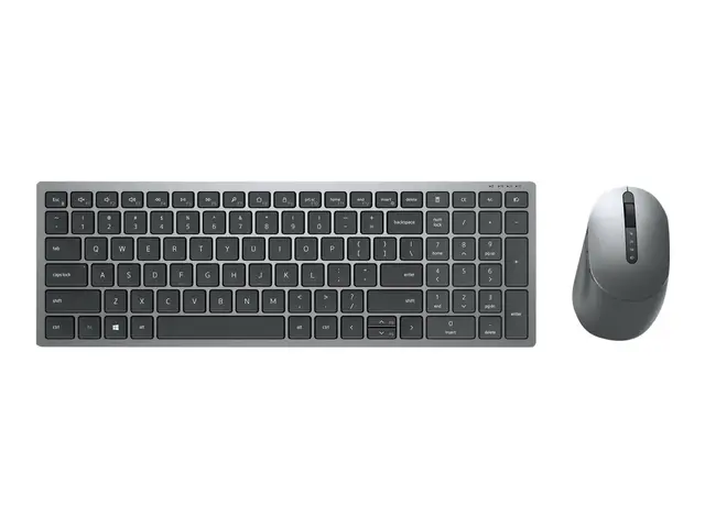 Dell Multi-Device KM7120W - Tastatur- og mussett trådløs 2.4 GHz, ...