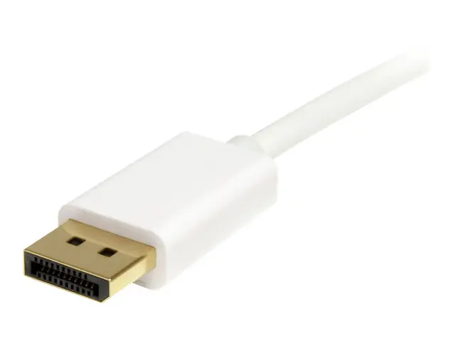 StarTech.com 1m 3 ft White Mini DisplayPort to 1.2 Adapter Cable M...