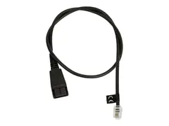 Jabra - Hodetelefonkabel - RJ-11 hann til Quick Disconnect hann