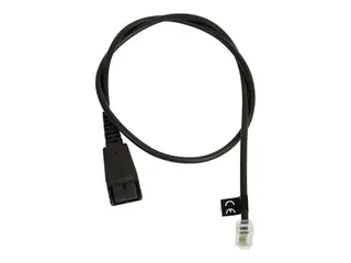 Jabra - Hodetelefonkabel - RJ-11 hann til Quick Disconnect hann