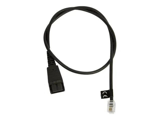 Jabra - Hodetelefonkabel - RJ-11 hann til Quick Disconnect hann