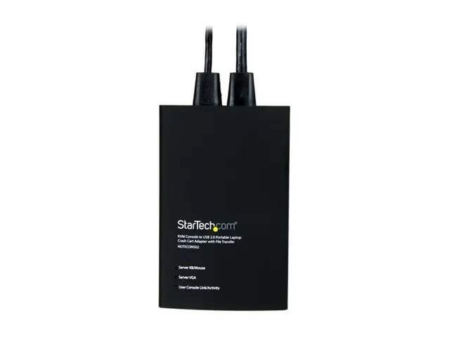 StarTech.com USB Crash Cart Adapter - File Transfer & Video - Port...