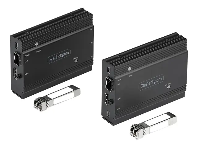 Startech 4K HDMI KVM Extender over Fiber, Video & USB up to 984ft/...
