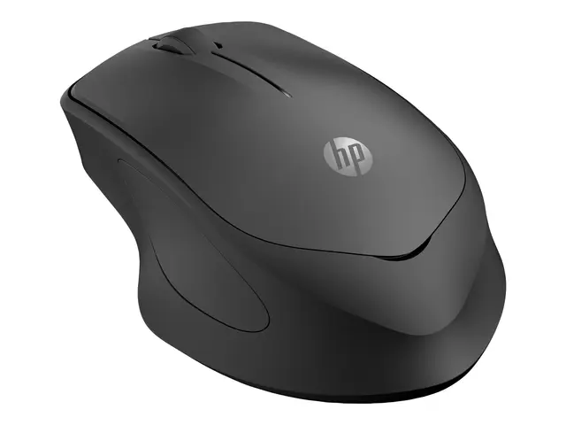 HP 285 Silent - Mus ergonomisk optisk trådløs 2.4 GHz USB mottaker