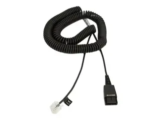 Jabra - Hodetelefonkabel - RJ-45 hann til Quick Disconnect hann 2 m