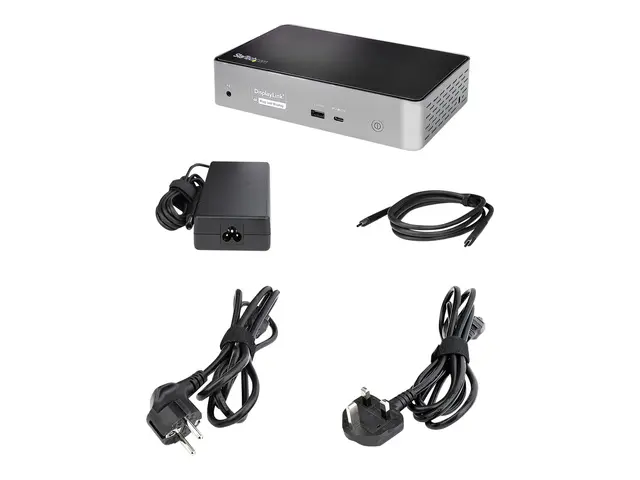StarTech.com USB-C Dock, 4K 60Hz Quad Monitor DisplayPort & HDMI, ...