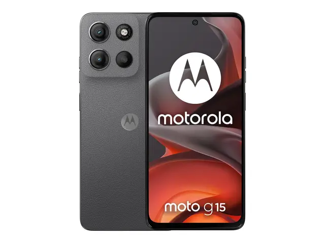 Motorola Moto G15 - Tyngdekraftgrå 128 GB