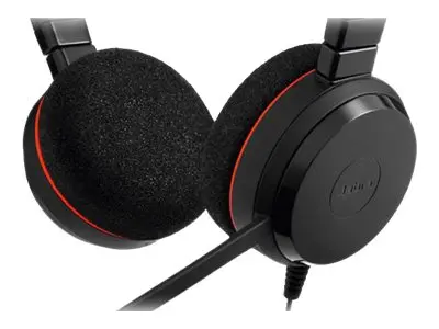 Jabra Evolve 20 MS stereo - Hodesett - on-ear - kablet - USB - Cer...