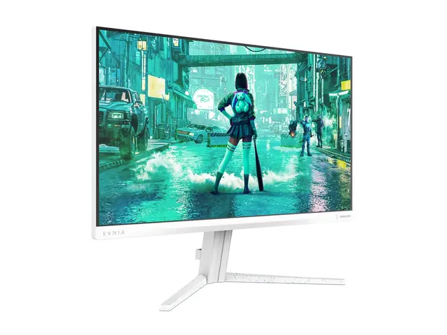 Philips Evnia 3000 24M2N3201PL - LED-skjerm 24" (23.8" synlig) - 1920 x 1080 Full HD (1080p) @ 260 Hz - Fast IPS - 1000:1 - HDR10 - 0.3 ms - HDMI, DisplayPort - hvit 