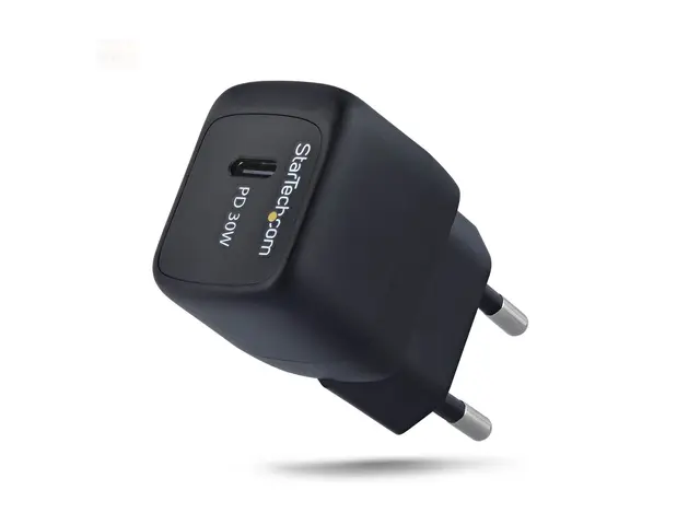 Startech - Strømadapter - 5 / 9 / 15 / 20 V, portable, GaN - 30 wa...
