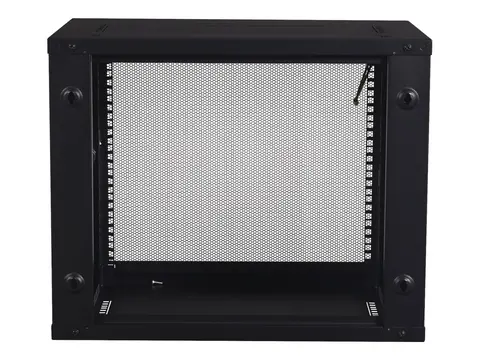 APC NetShelter WX AR109 - Skap - veggmonterbar svart - 9U - 19" - for P/N: ACF600, AR8213, NBWL0355A, NBWL0356A