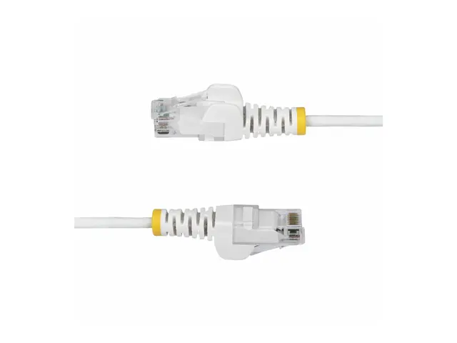 StarTech.com 50cm White Slim CAT6 Ethernet Cable, Snagless, 28AWG,...