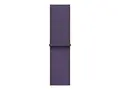 Apple - Sløyfe for smart armbåndsur 42mm - 130 - 200 mm - purpur tåke - for Watch Hermès Series 7, Hermès Series 9, SE 3, Series 10, Series 11, Series 8, Series 9