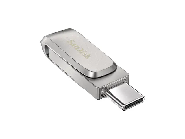 SanDisk Ultra Dual Drive Luxe - USB-flashstasjon 256 GB USB 3.1 Ge...