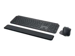 Logitech MX Keys Combo for Business - Tastatur- og mussett bakbelysning - trådløs - Bluetooth LE - QWERTY - Italiensk - grafitt