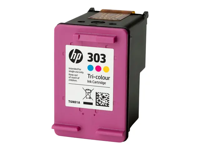 HP 303 - 4 ml farge (cyan, magenta, gul) original blekkpatron for ...