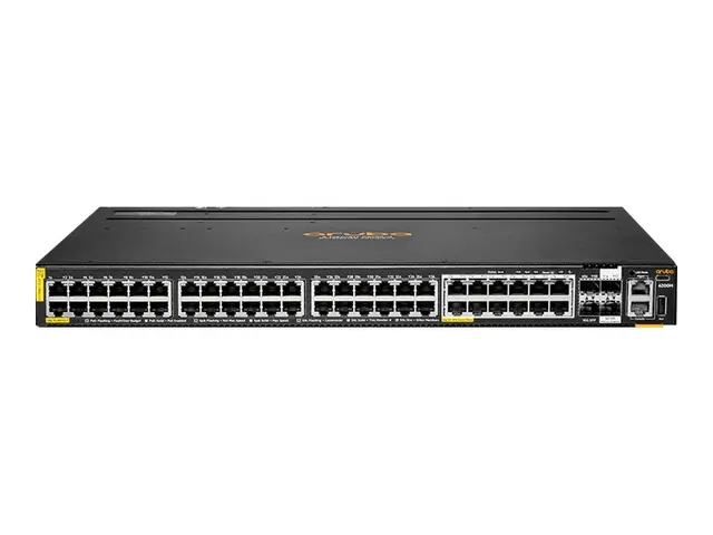 HPE Aruba 6200M 36G 12SR5 Class6 PoE 4SFP+ TAA Switch - Max. Stack...