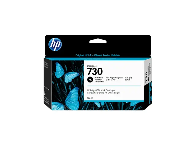 HP 730 - 130 ml fotosort original DesignJet blekkpatron for SD Pro...