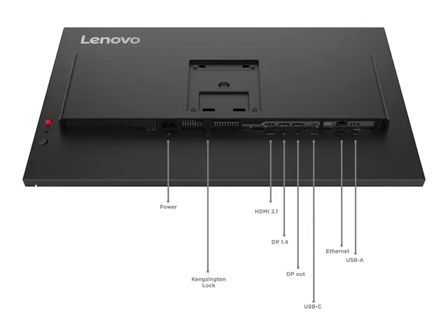 Lenovo ThinkVision T27qd-40 - LED-skjerm 27" 2560 x 1440 QHD @ 120...