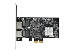 STARTECH.COM 2-Port 2.5G NBASE-T PCIe Network Card Computer Network Card Inte