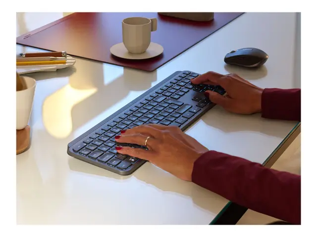 Logitech MX Keys for Business - Tastatur bakbelysning trådløs Blue...
