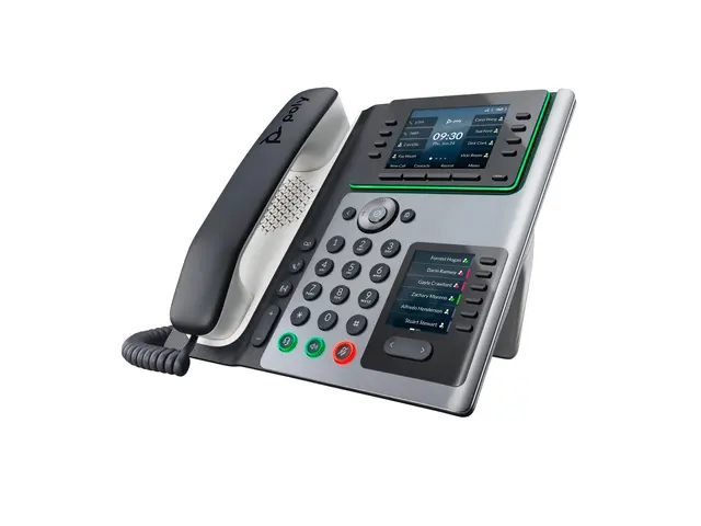 HP Poly Edge E450 - VoIP-telefon med anrops-ID/samtale venter trev...